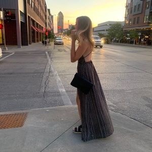 Skylar + Madison Black Maxi Dress